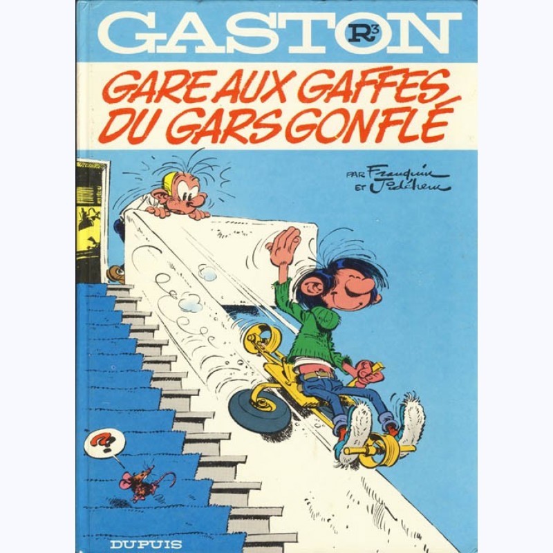 Gaston Lagaffe : Tome R 3, Gare Aux Gaffes Du Gars Gonflé -:- Sur Www ...