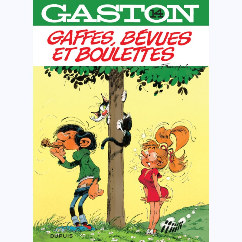 Gaston Lagaffe Tome N 14 Gaffes bévues et boulettes sur BD