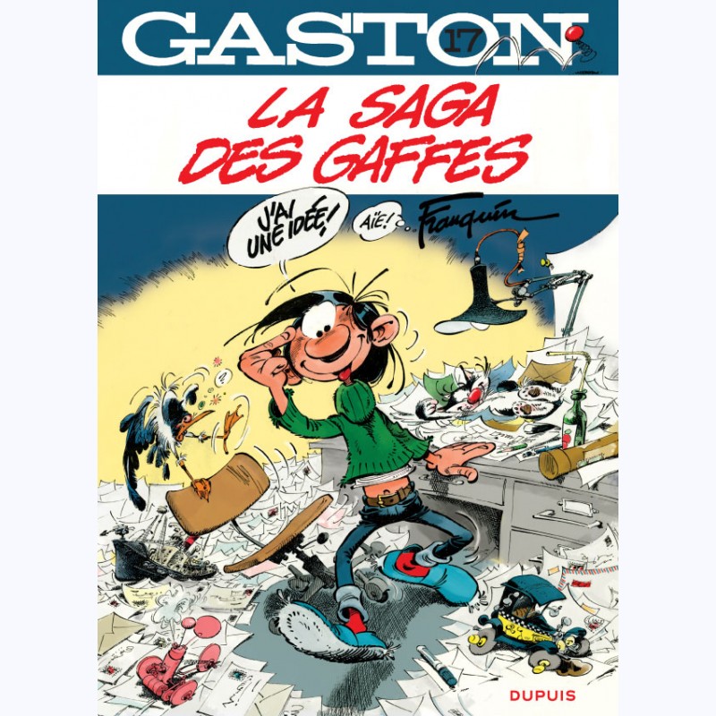 Gaston Lagaffe : Tome N 17, La Saga Des Gaffes -:- Sur Www.BD-Tek.com