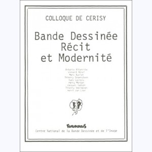 Bande Dessinée, Récit et Modernité