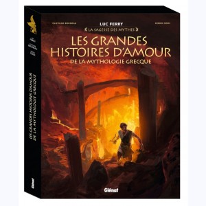 ... de la mythologie grecque, Coffret Les grandes histoires d'amour de la mythologie grecque : Orphée et Eurydice - Éros et Psyché - Narcisse & Pygmalion