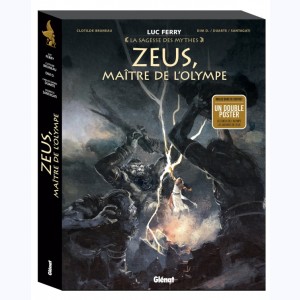 L'Olympe, Coffret Zeus, maître de l'Olympe : La Naissance des Dieux - Les Guerres de Zeus - Les Amours de Zeus