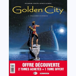 Golden City : Tome 1 à 3, Pack Découverte : 