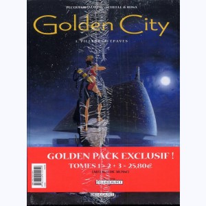 Golden City : Tome (1 à 3), Pack : 