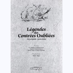 Légendes des contrées oubliées, L'encyclopédie du jeu de rôle : 