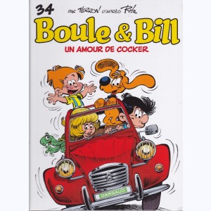 Boule & Bill : Tome 34, Un amour de cocker : 