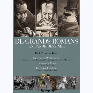 De grands romans en bande dessinée : Tome 1, Coffret 3 volumes