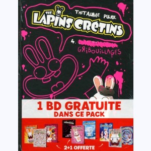 The Lapins Crétins : Tome 4 à 6, Pack découverte : 