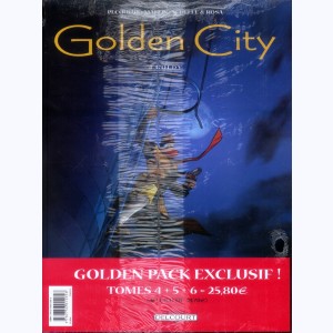 Golden City : Tome (4 à 6), Pack Découverte : 