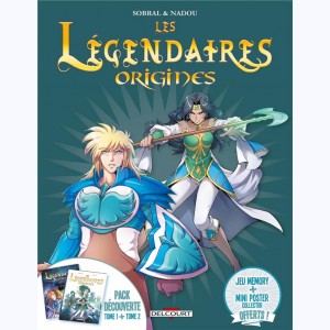 Les Légendaires : Tome 1 + 2, Pack : 