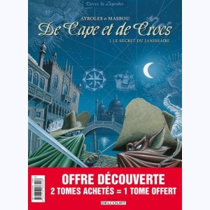 De cape et de crocs : Tome (1 à 3), Pack Découverte : 