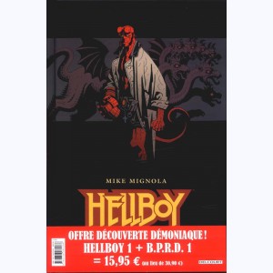 Hellboy : Tome Hellboy Tome 1 + B.P, Pack Découverte : 