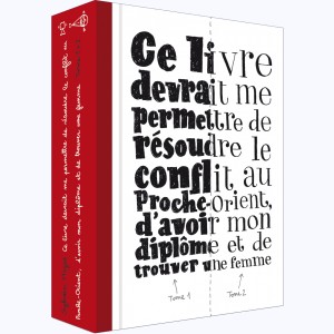 Ce Livre devrait me permettre de..., Collection Anniversaire - Ce Livre devrait me permettre de résoudre le conflit au Proche-Orient, d'avoir mon diplôme et de trouver une femme