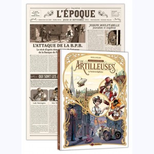 Les artilleuses : Tome 1/3, Le vol de la sigillaire : 