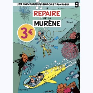 Spirou et Fantasio : Tome 9, Le repaire de la murène : 