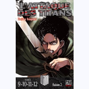 L'Attaque des Titans : Tome (9 à 12), Coffret : 