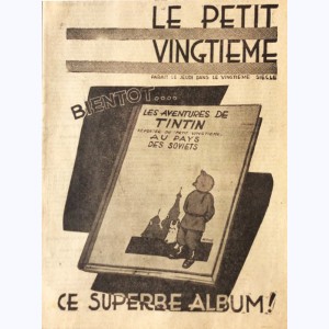 Editeur : Petit Vingtième